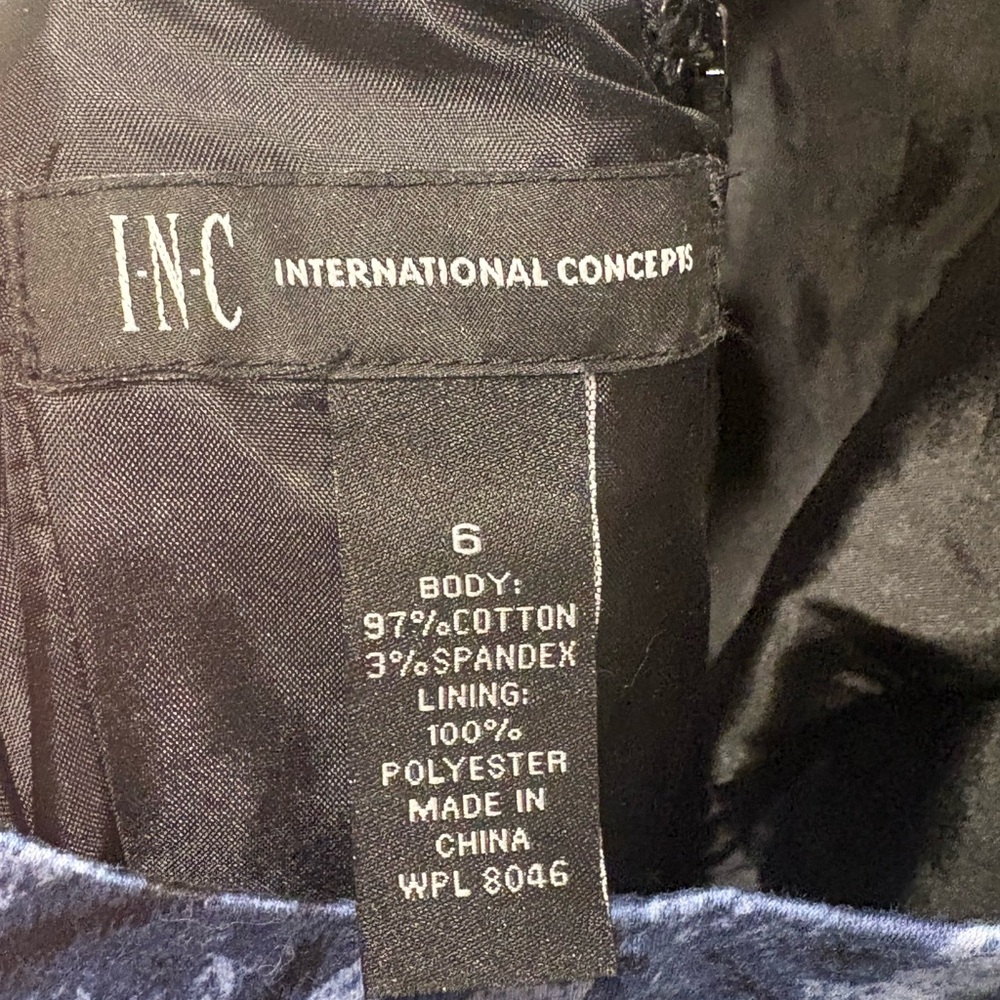INC Navy Dress